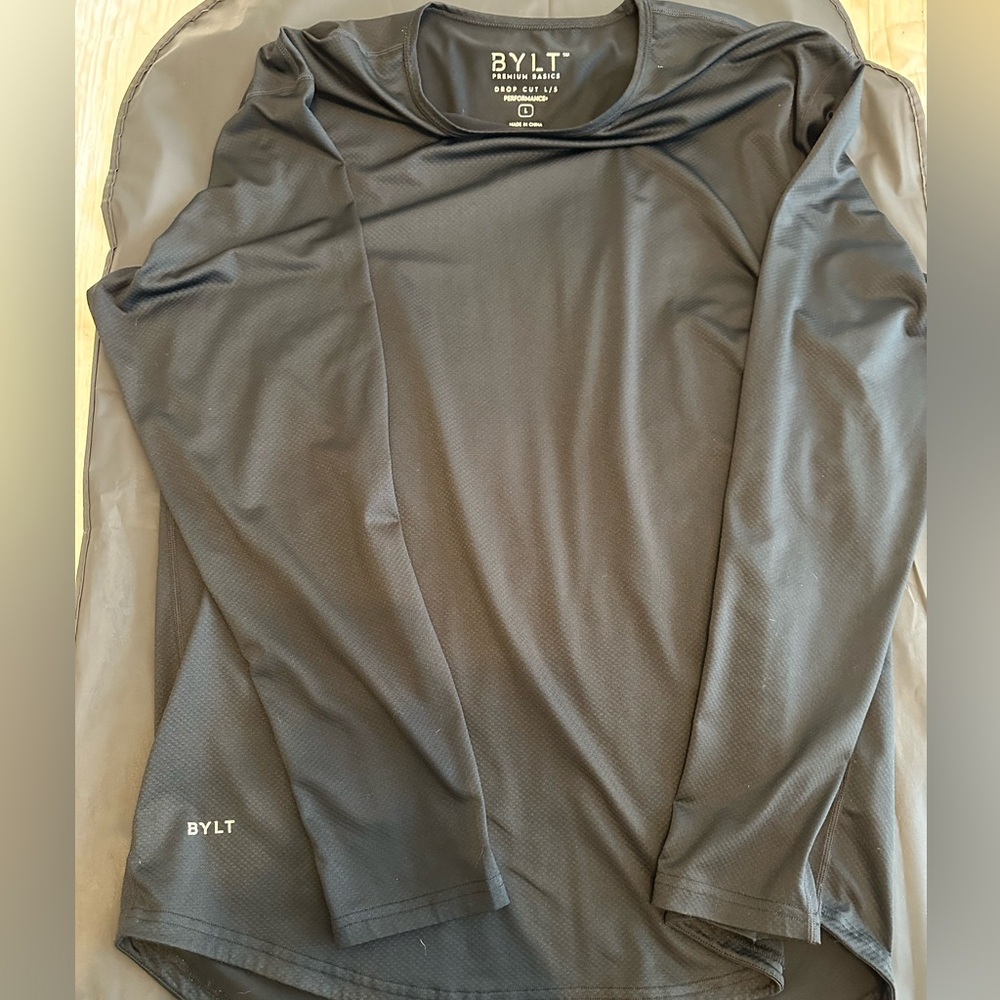 BYLT Basics Long Sleeve Shirt - Black